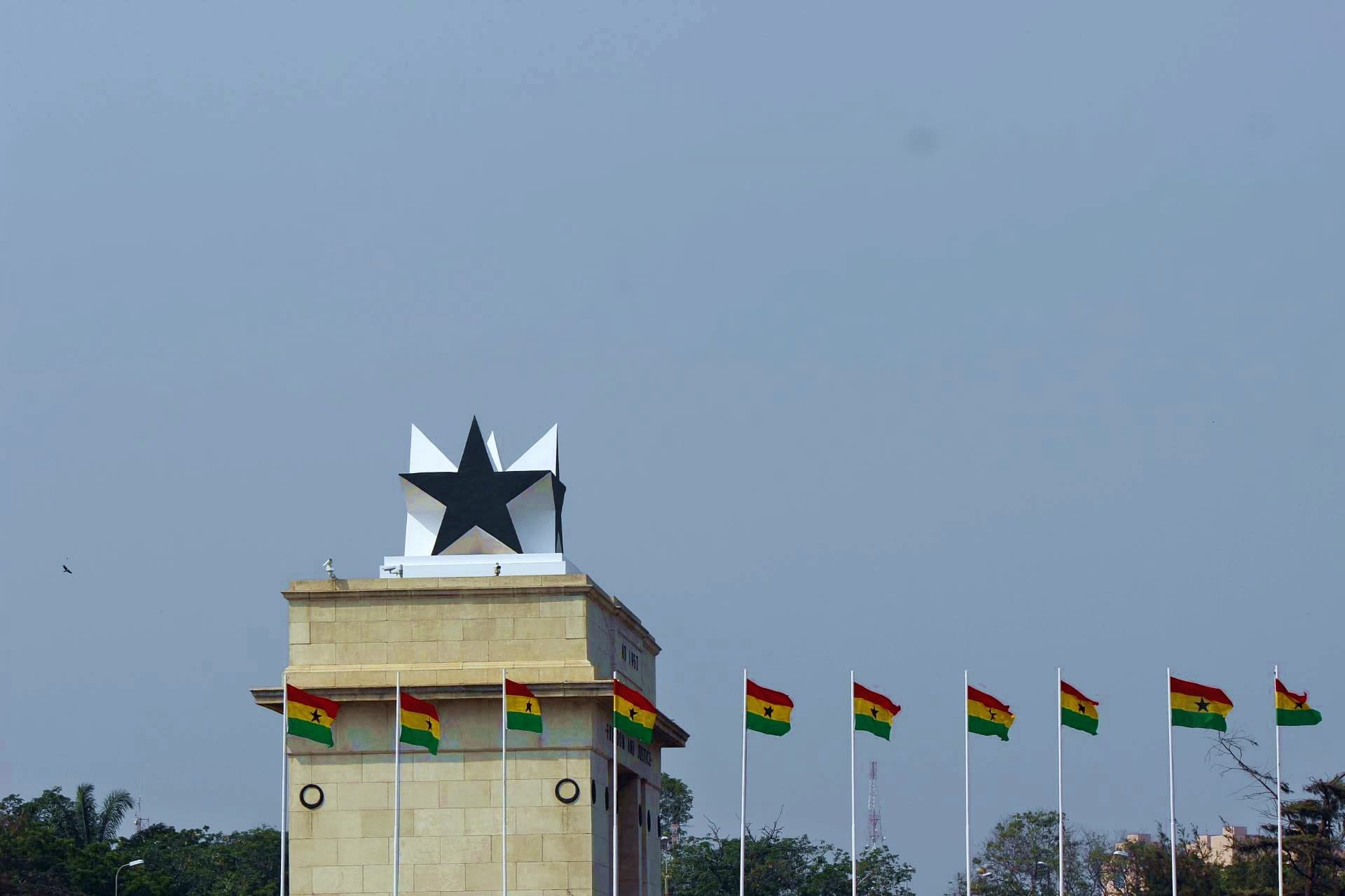 The Black Star Gate at Black Star Square, Accra